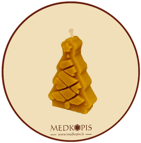 Eglutės formos žvakė