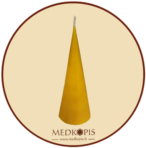 Piramidės formos žvakė